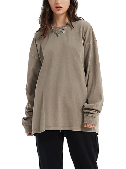 Vintage Washed Long Sleeve T-Shirt