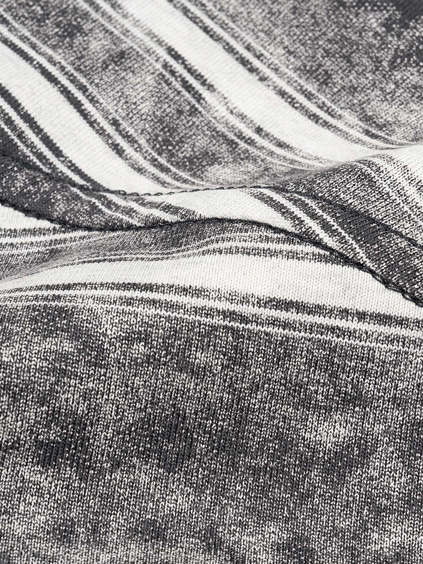 acid washed striped boxy t-shirt