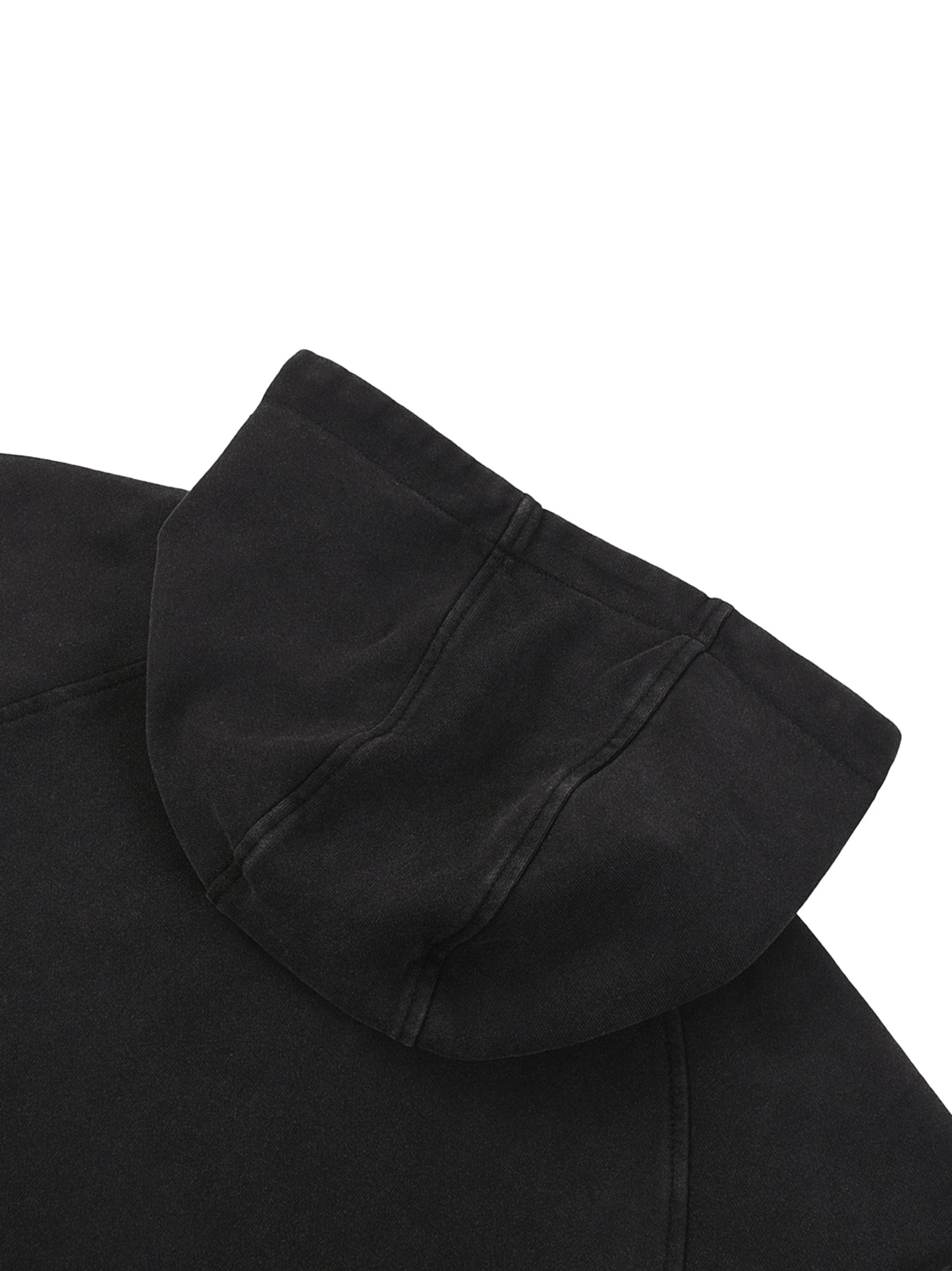 acid washed sleeveless hoodie