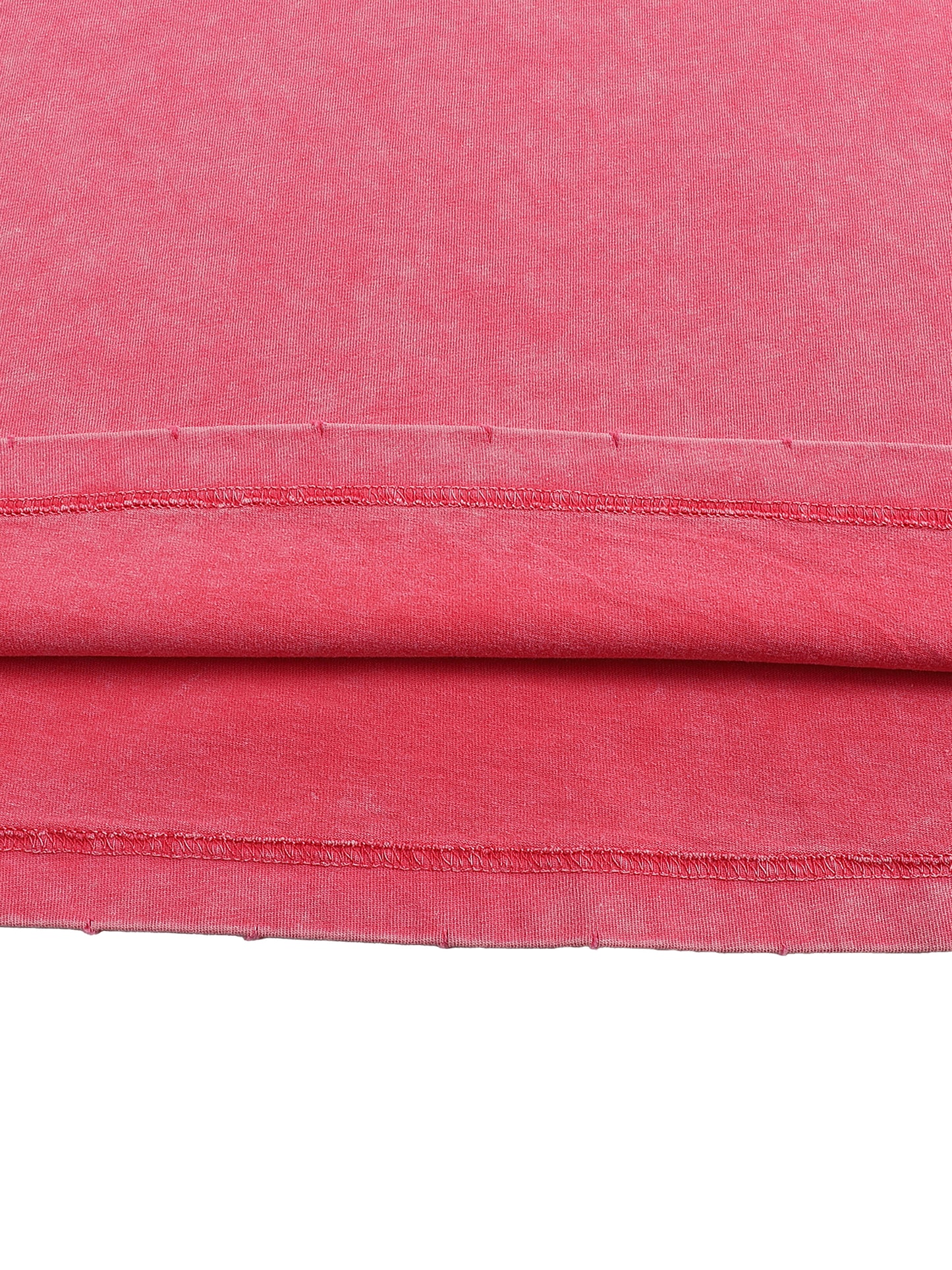 acid washed frayed edge t-shirt