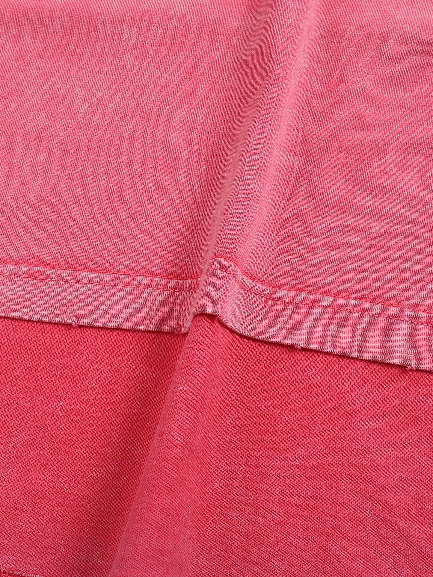 acid washed frayed edge t-shirt