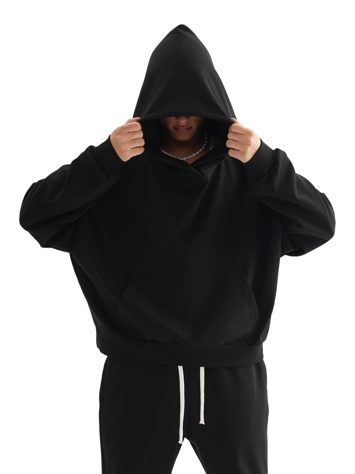 boxy oversized hoodie