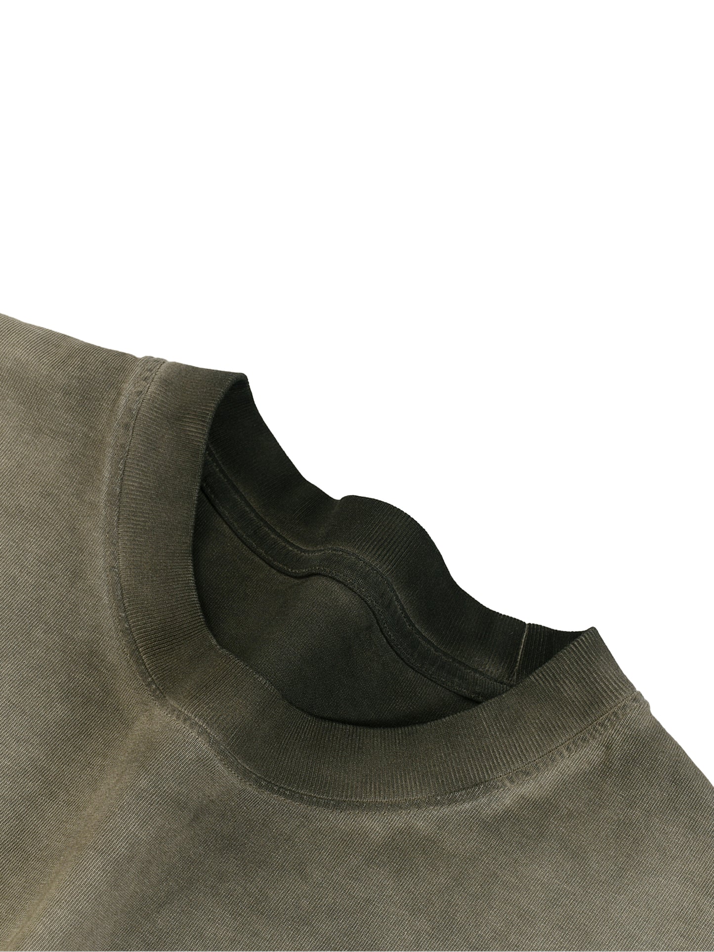 reverse dyed loose cotton t-shirt