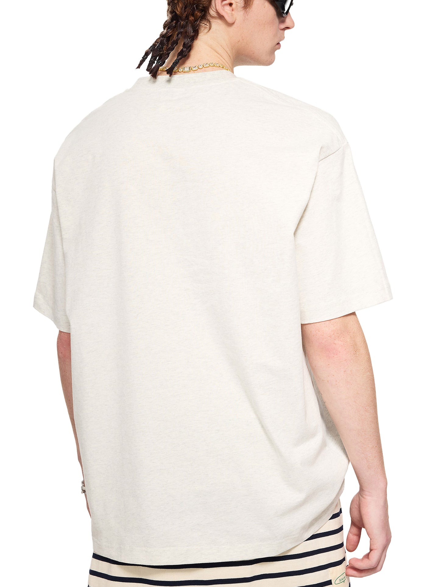 sueded cotton t-shirt