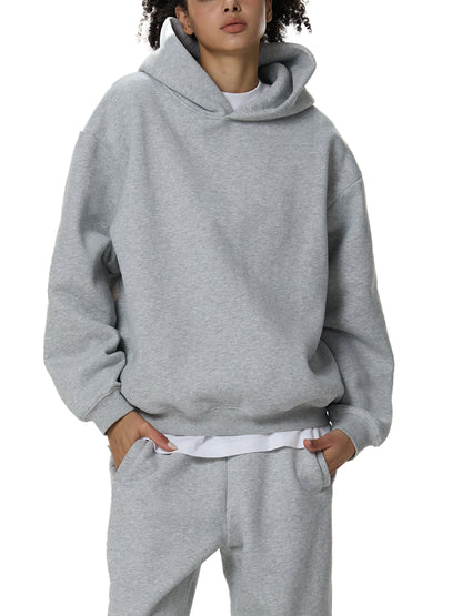 Fleeced Boxy Hoodie