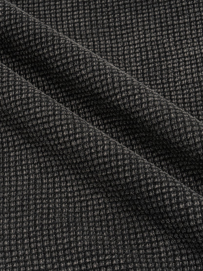 Textured Waffle Washed Boxy T-Shirt