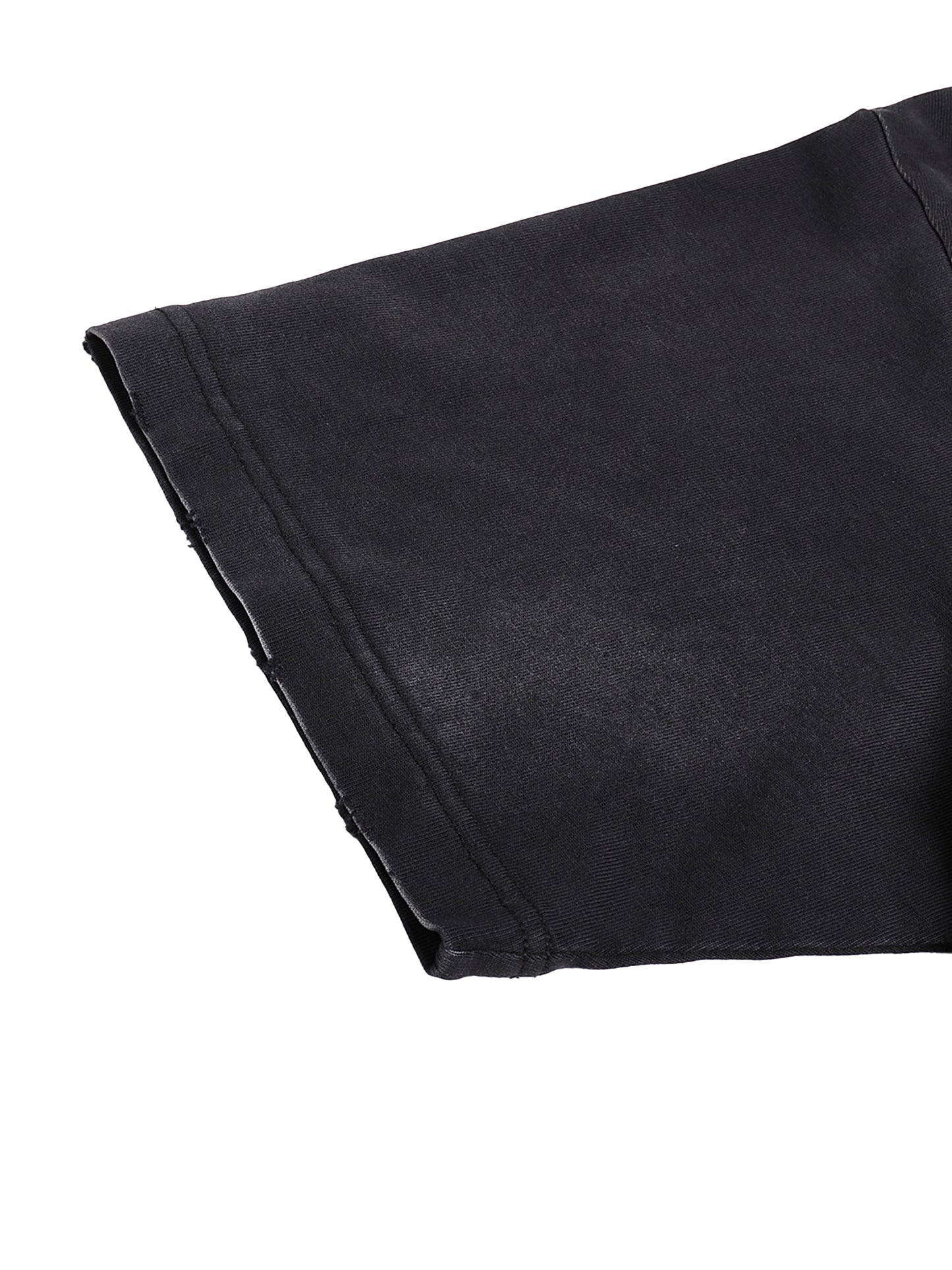 vintage washed hand-frayed t-shirt