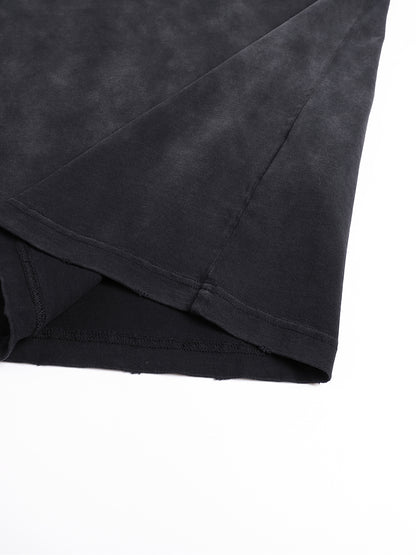 Vintage Washed Hand-Frayed T-Shirt