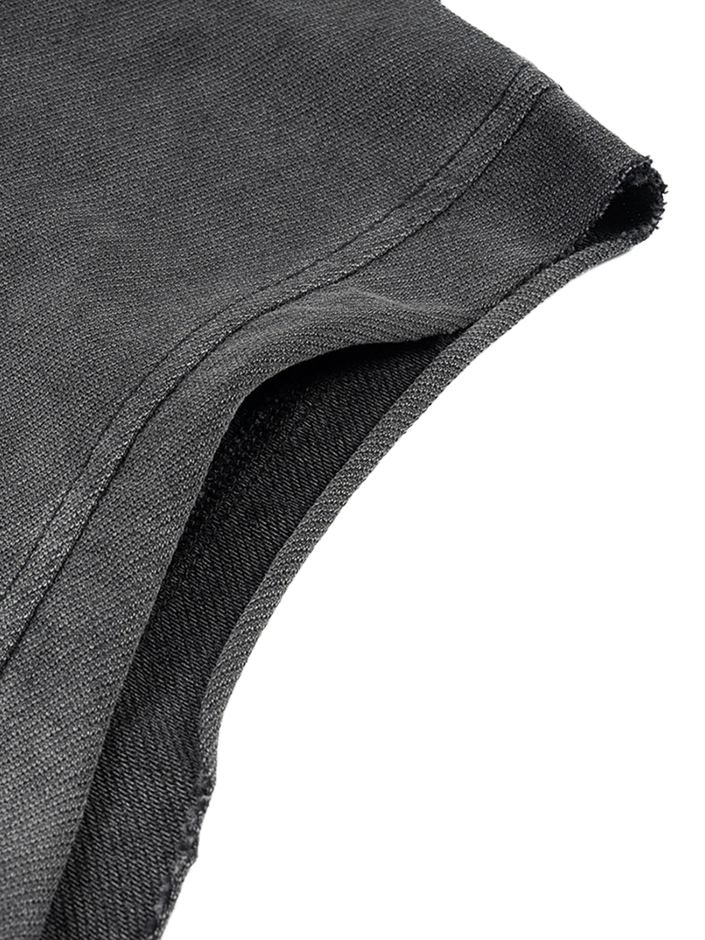 vintage washed zip-up hooded tank top