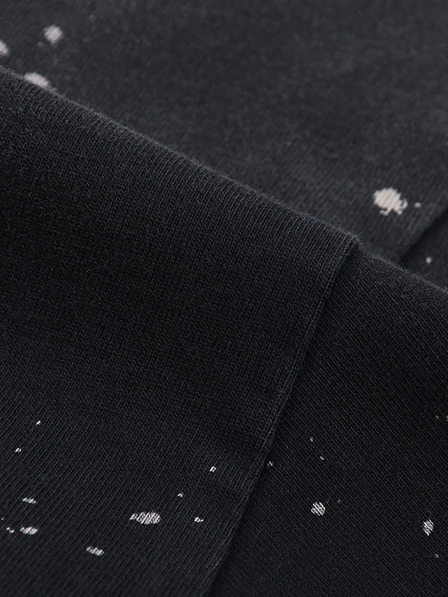 hand-frayed sunfade paint splatter t-shirt