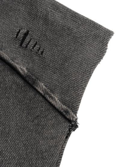 Acid Washed Boxy Hooded Tank Top