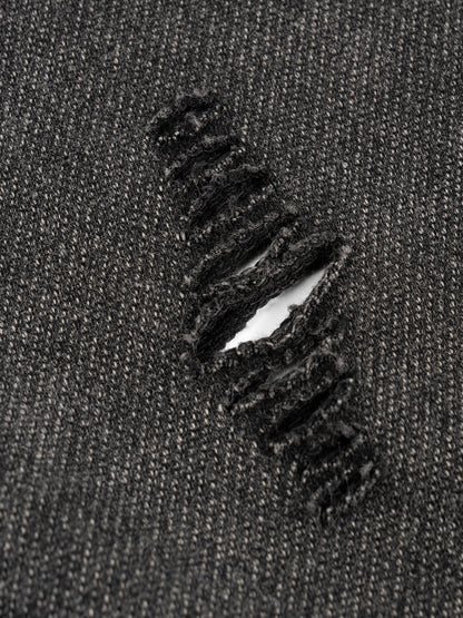 Acid Washed Boxy Hooded Tank Top