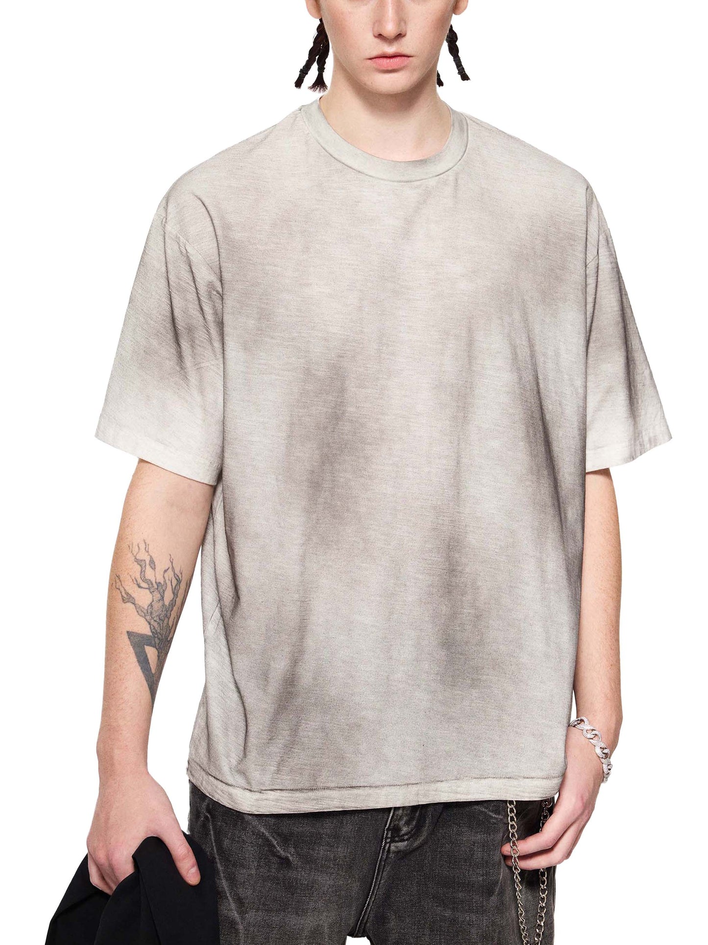 sun fade hand-painted t-shirt