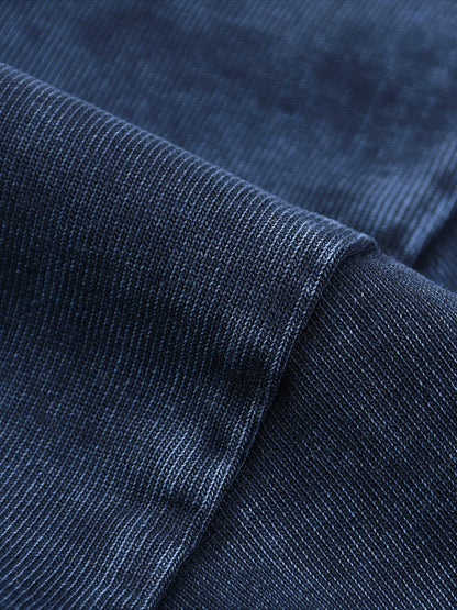 Heavyweight Acid-Washed Polo T-Shirt