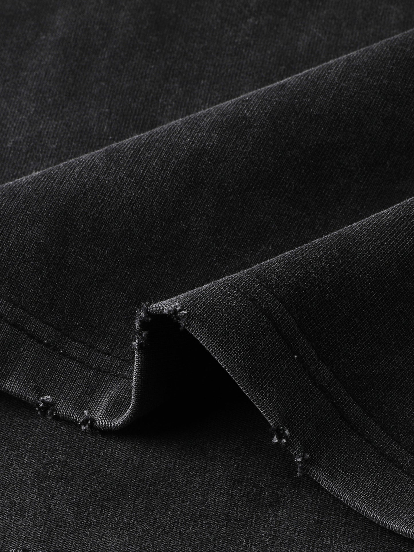 heavyweight vintage washed frayed t-shirt