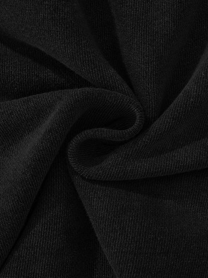 Acid Washed Raw Edge Drawstring Shorts