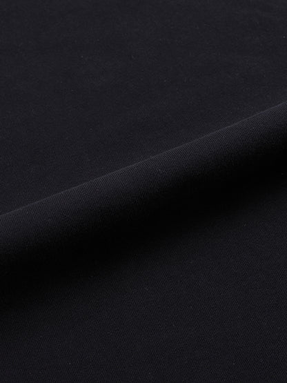 Streetwear Contrast-Stitched Cotton T-Shirt