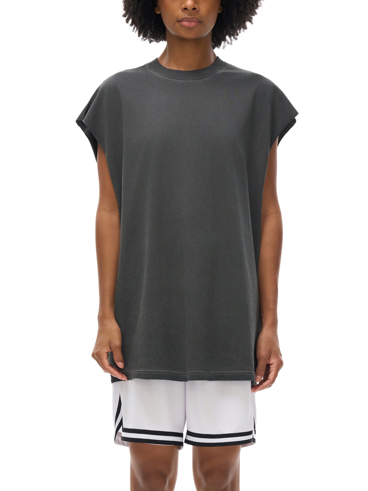 reverse washed tank top