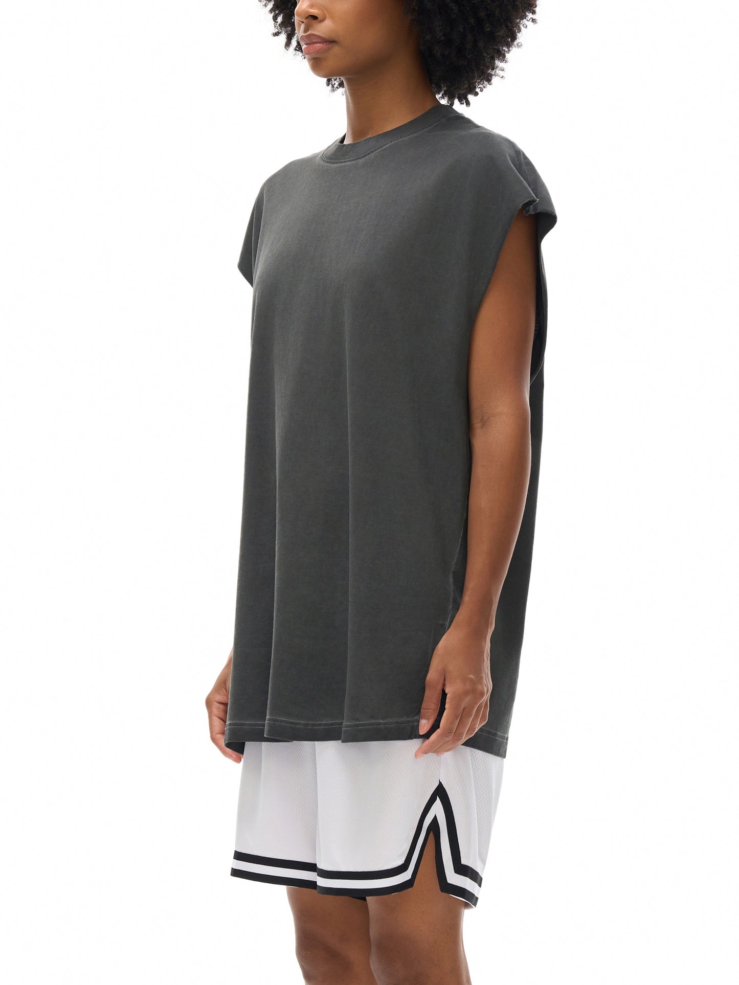 reverse washed tank top