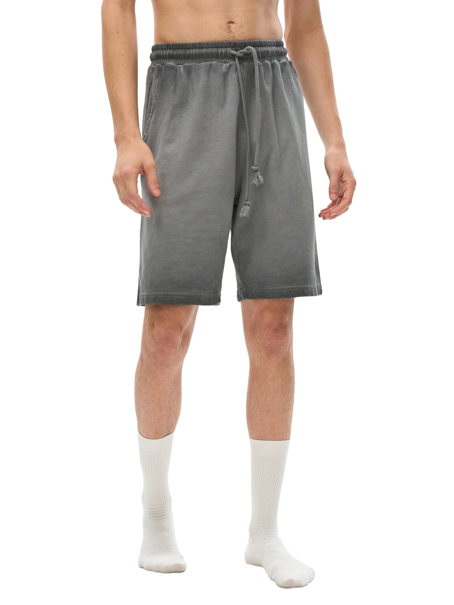 reverse dyed sweatshorts