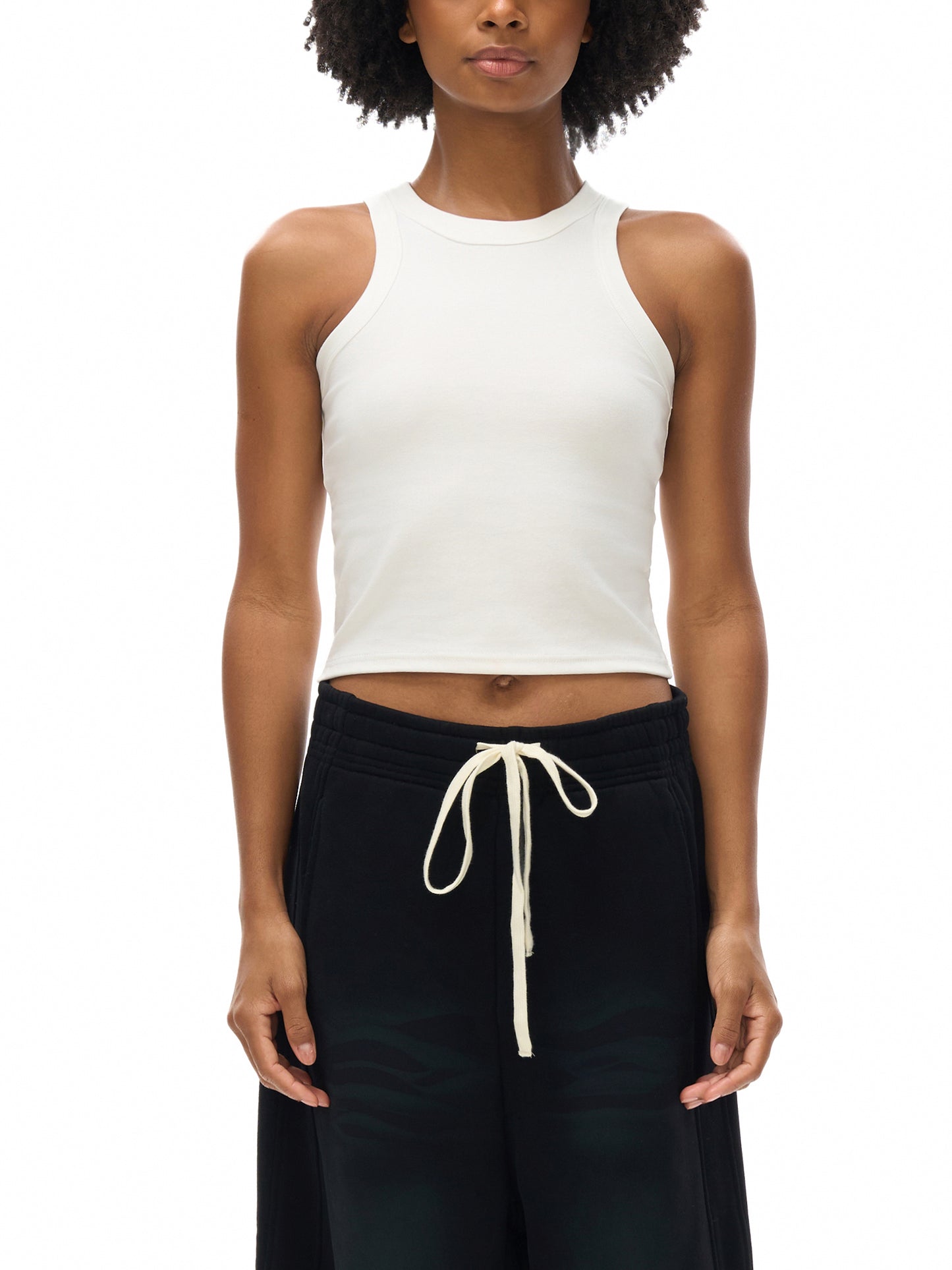 acid washed tank top