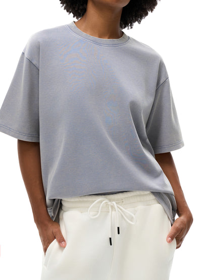 Bamboo Slub Acid Washed T-Shirt