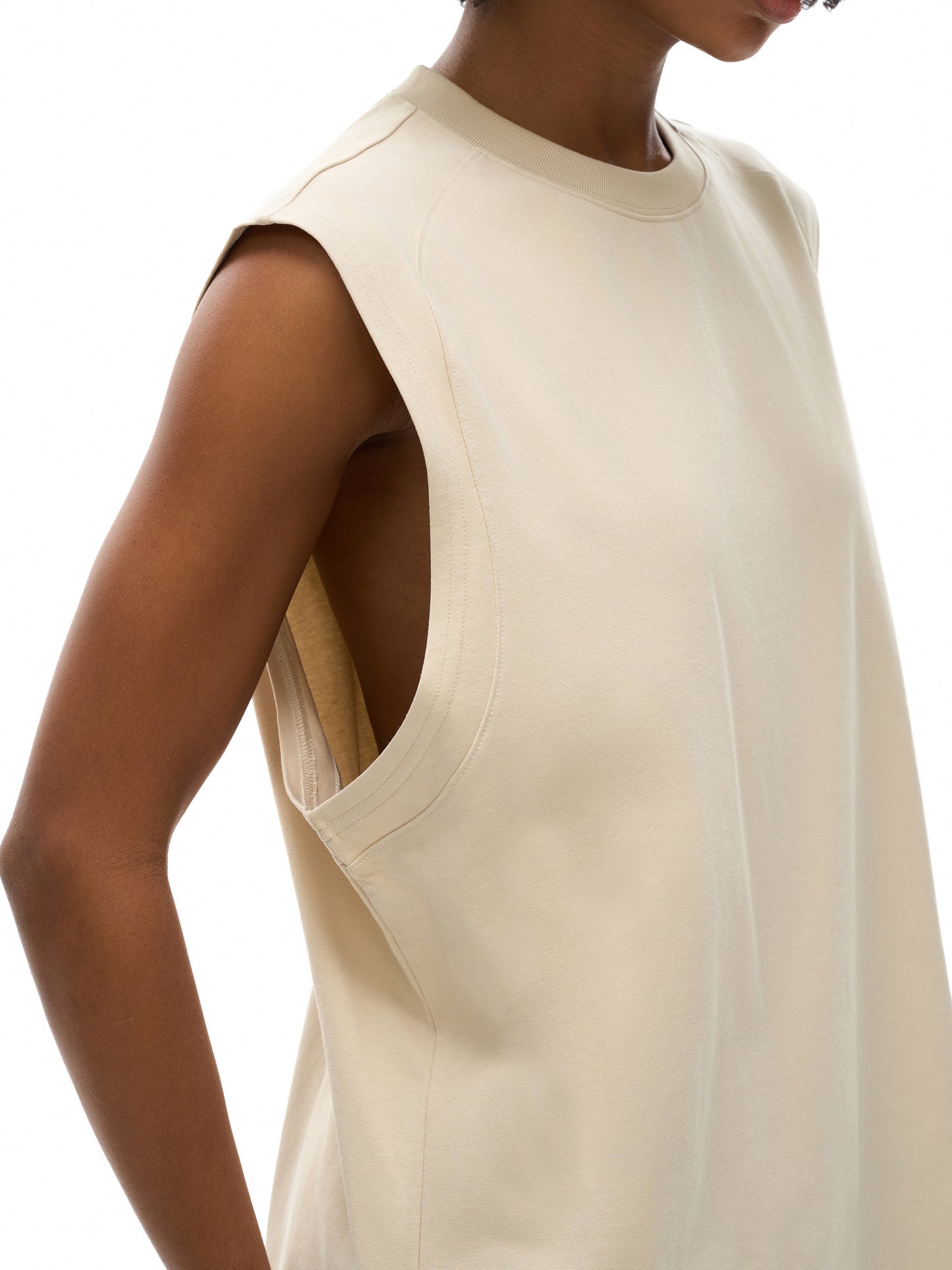 sorona quick-dry cooling tank top