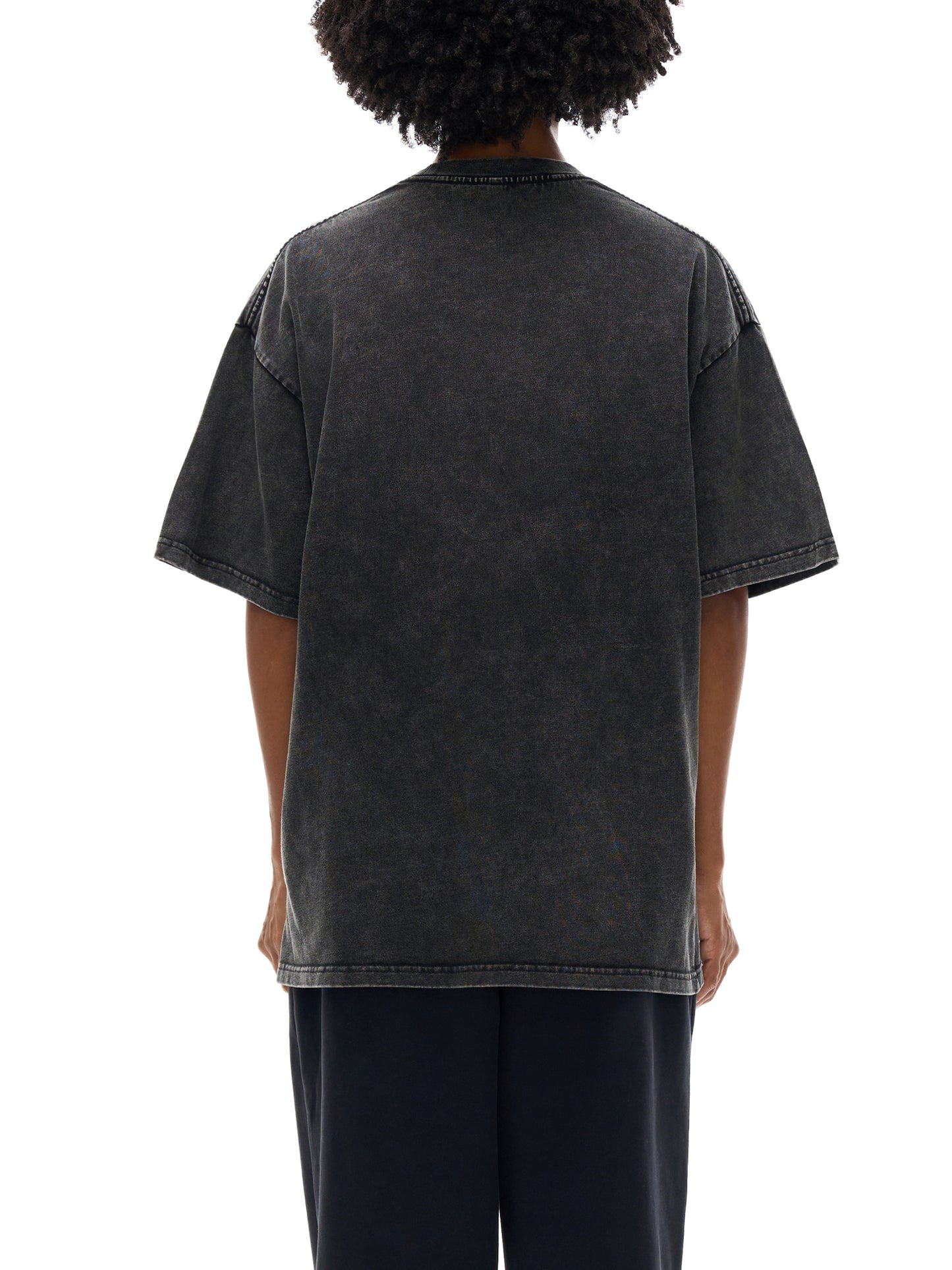 acid washed oversized cotton t-shirt