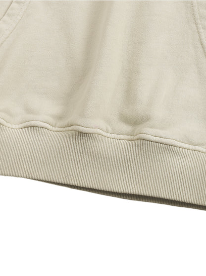 Vintage Washed Cotton Hoodie