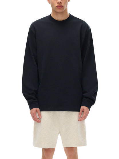 Essential Non-Shrink Mock Neck Sweatshirt