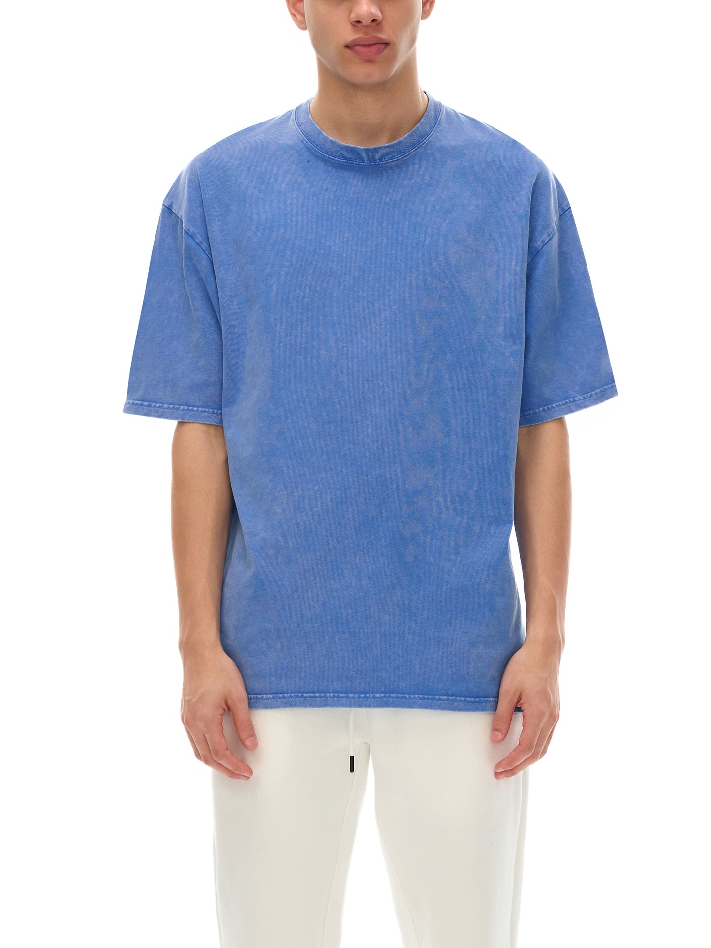 acid washed oversized cotton t-shirt