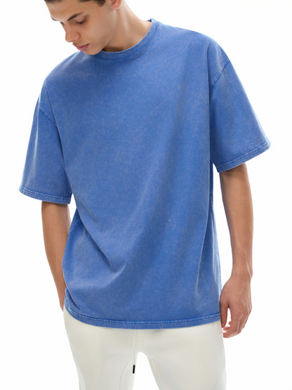 Acid Washed Oversized Cotton T-Shirt