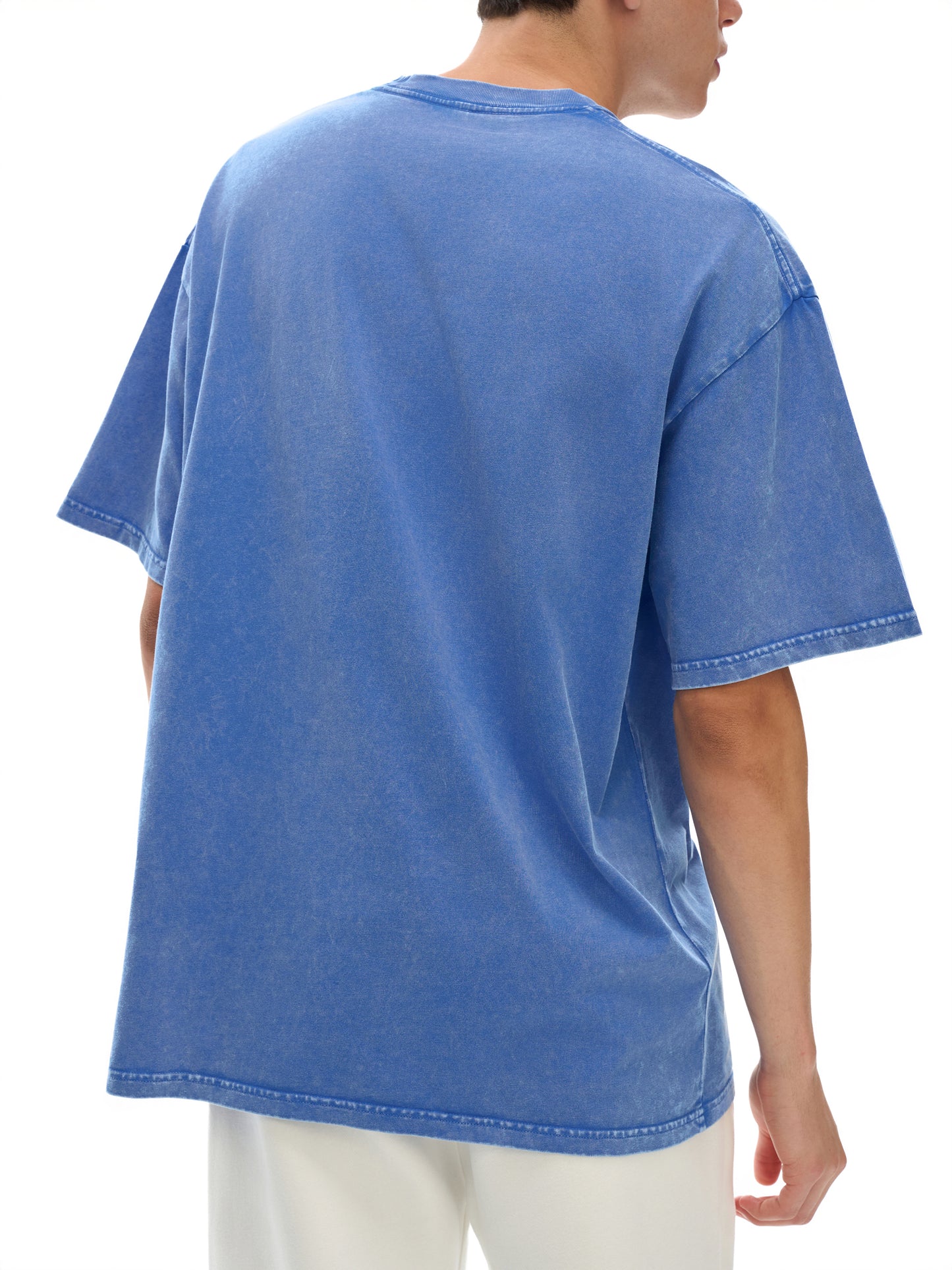 acid washed oversized cotton t-shirt