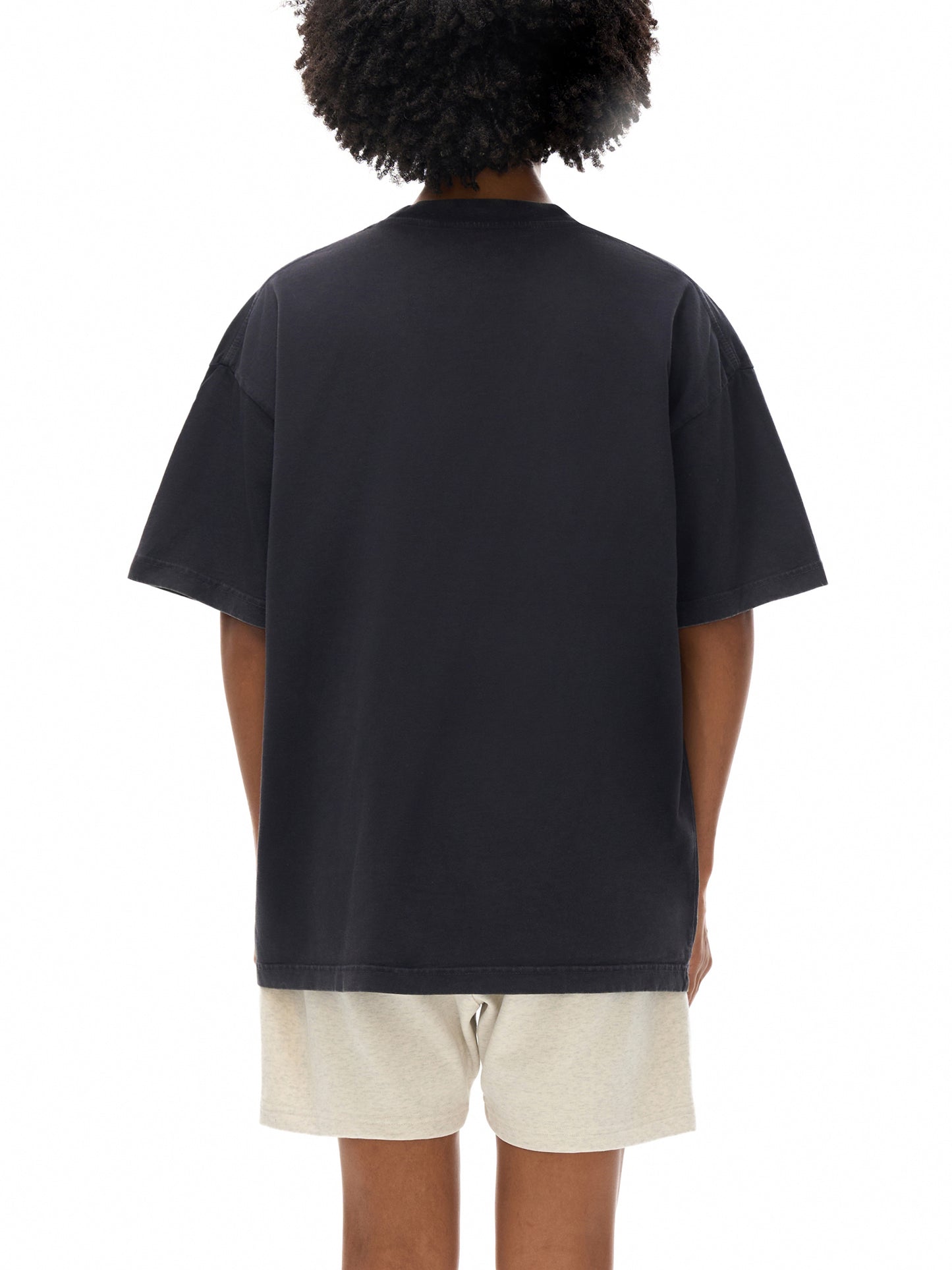 reverse dyed loose cotton t-shirt