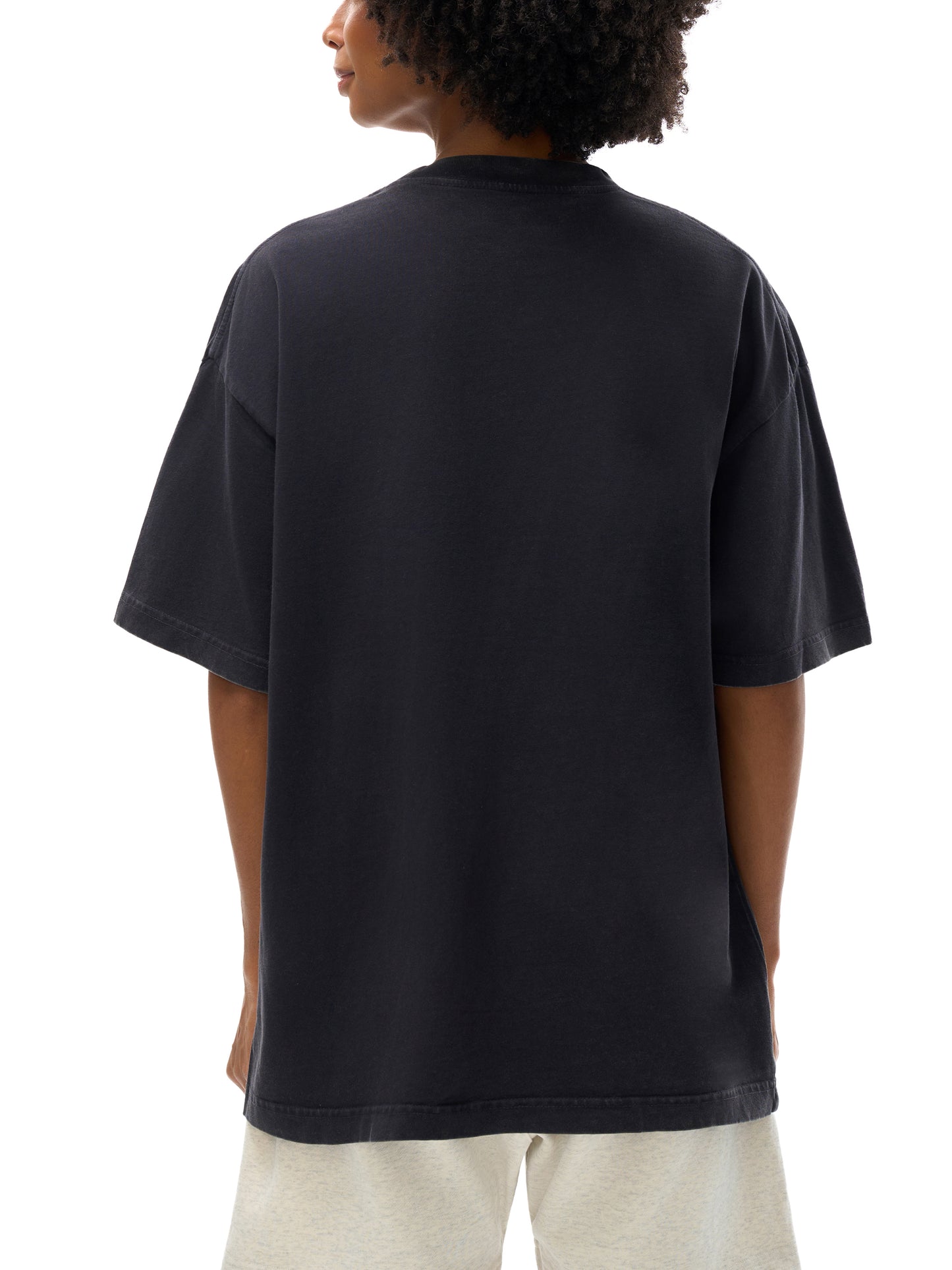 reverse dyed loose cotton t-shirt