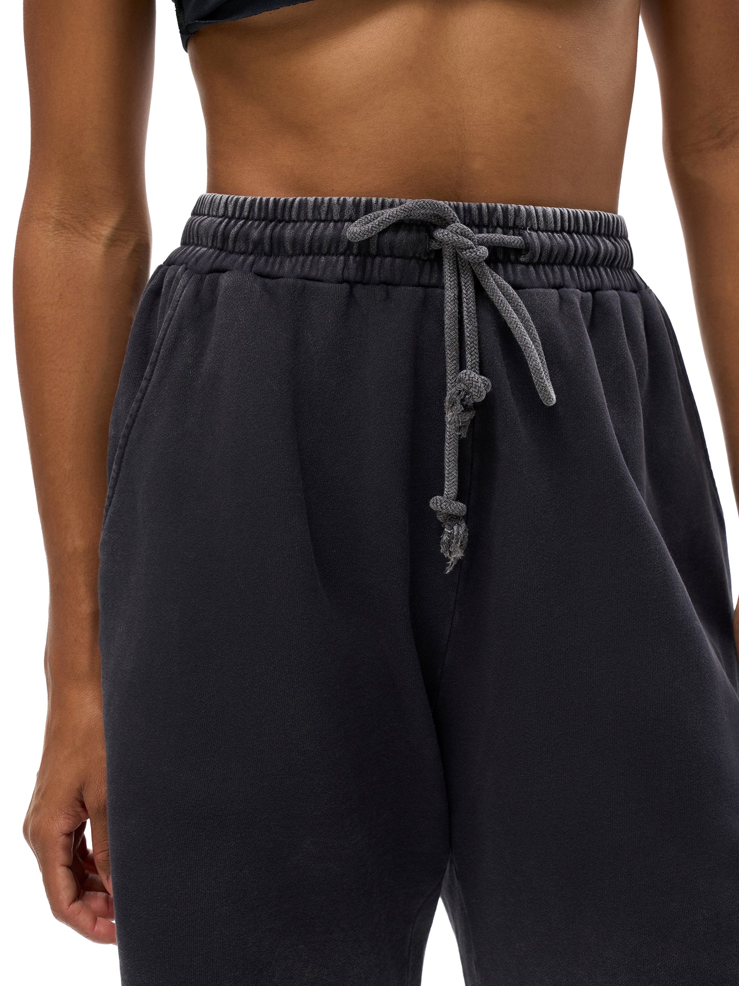 reverse dyed sweatshorts