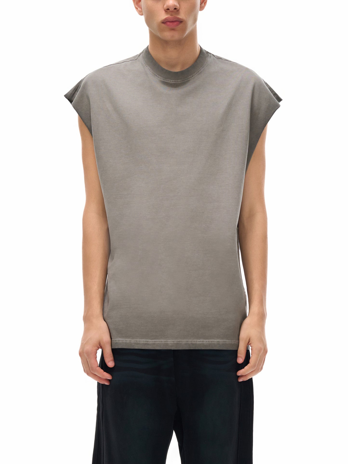 reverse washed tank top