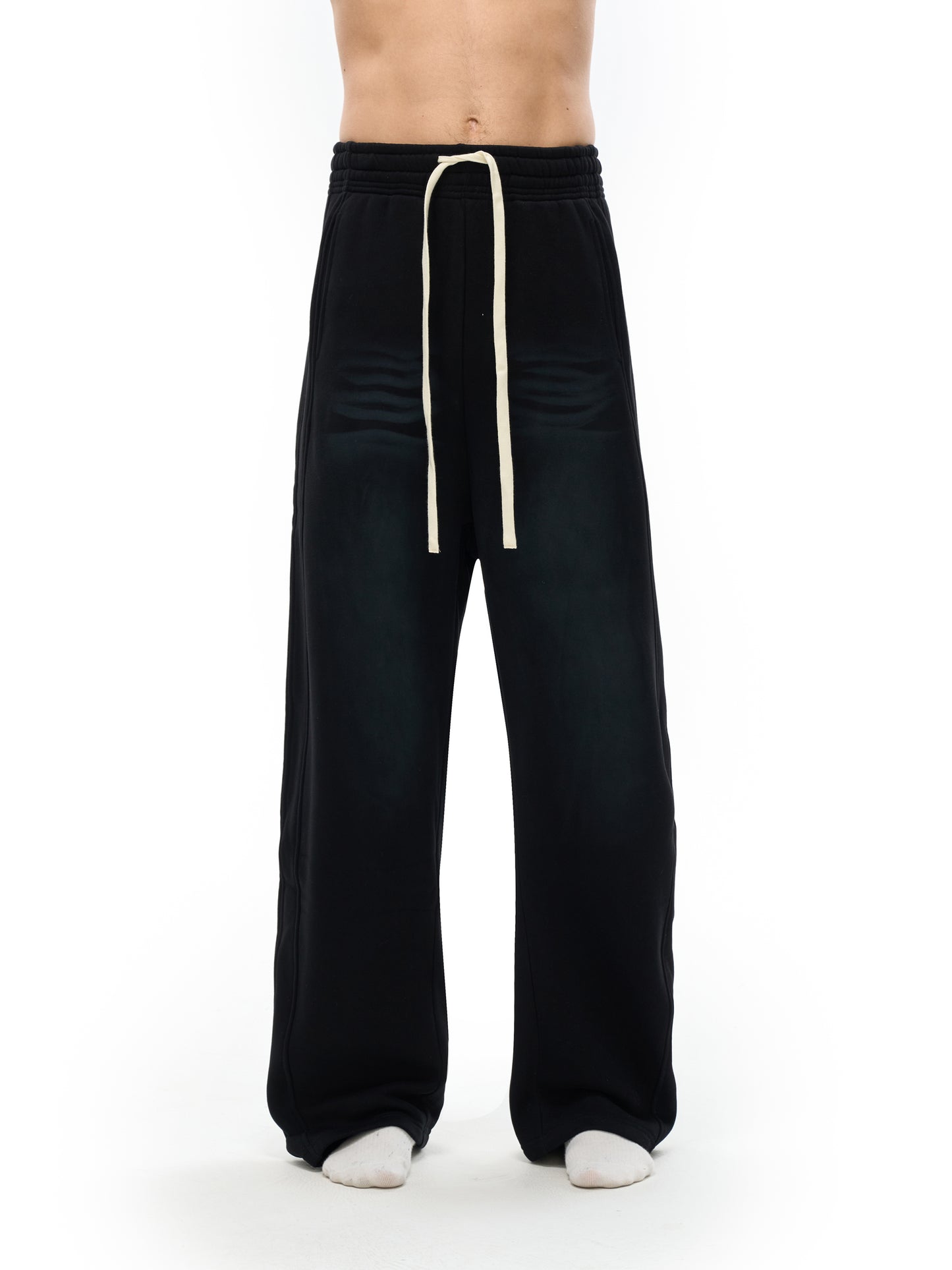 sunfade curved blade fleece joggers