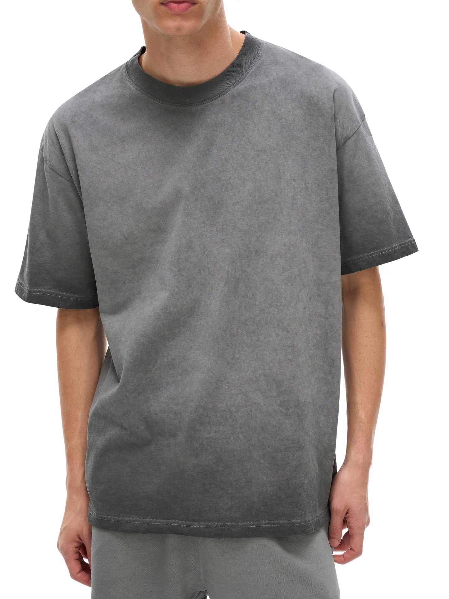 reverse dyed loose cotton t-shirt