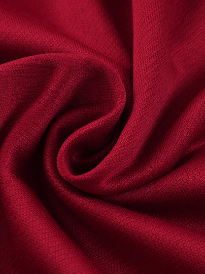 Contrast Piped Button-Up Jersey