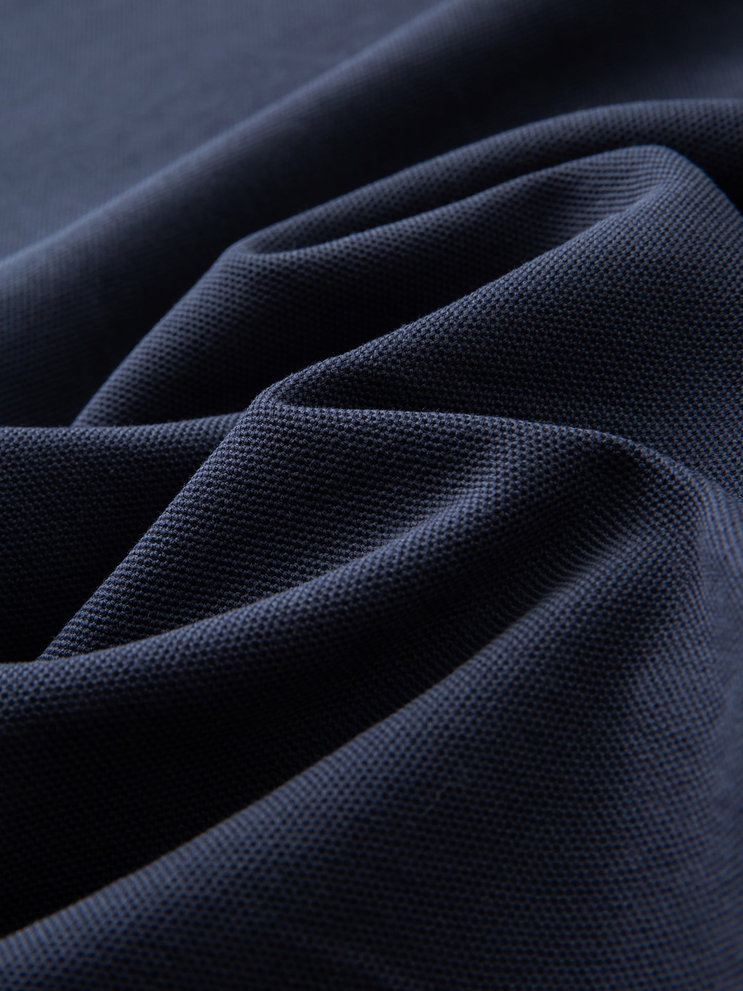 contrast collar short-sleeve polo shirt