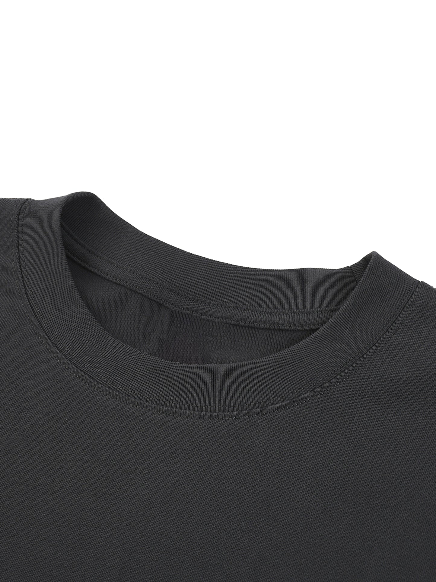 layered long sleeve oversized tee