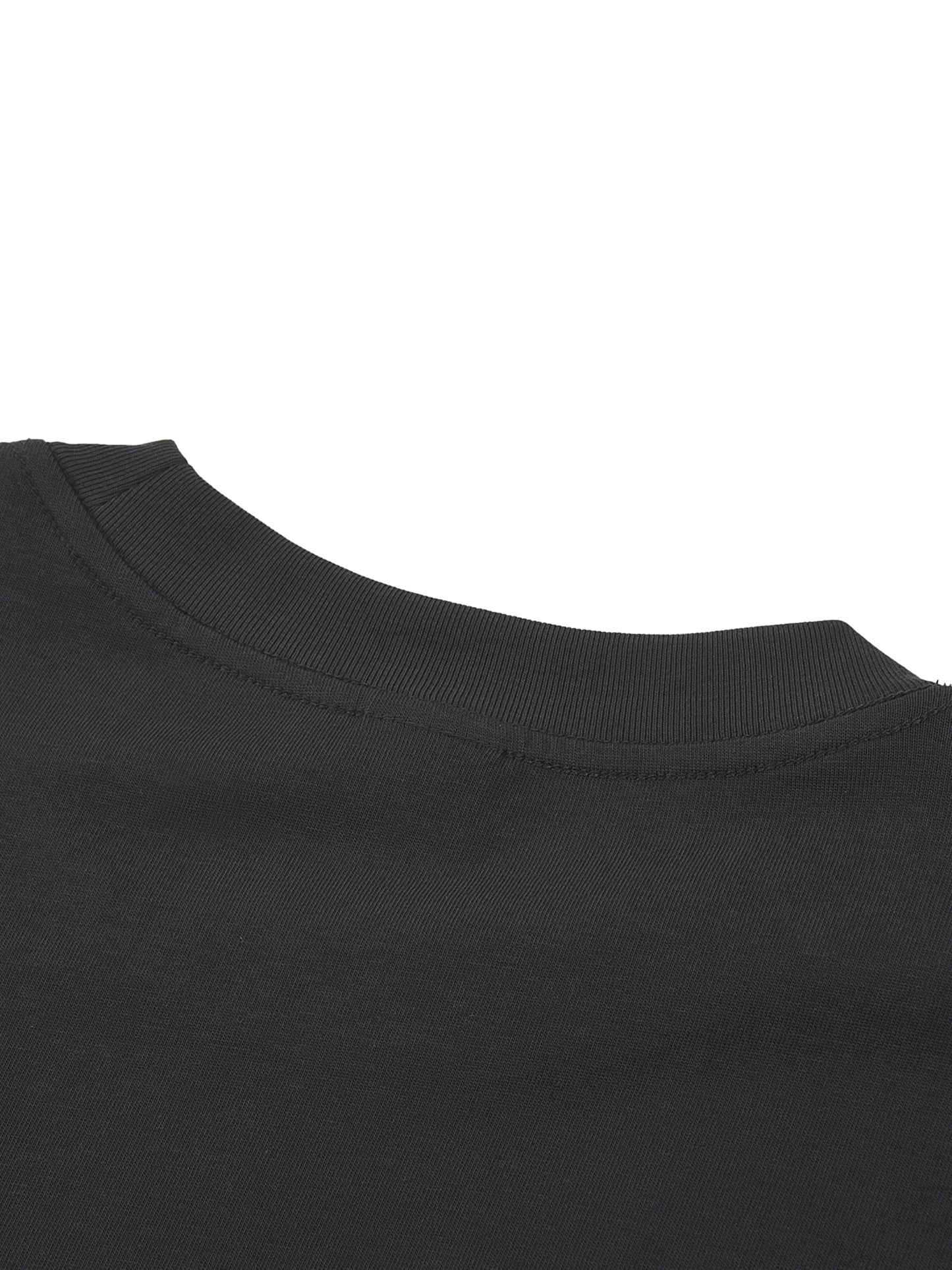 layered long sleeve oversized tee