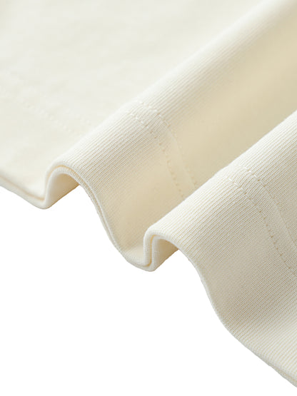 Loose Cotton Short-Sleeve Polo Shirt