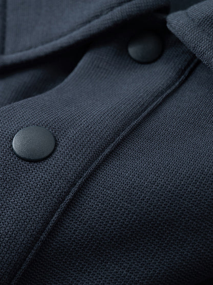 Drop Shoulder Short-Sleeve Polo