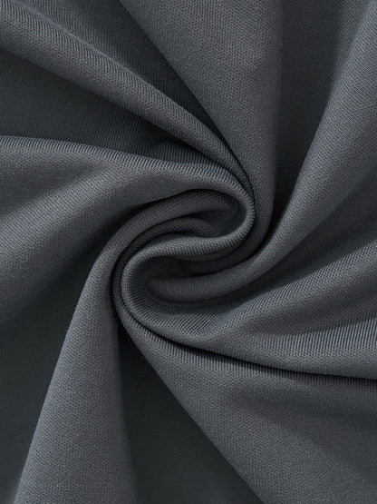 Colour-Block V-Neck Long-Sleeve T-Shirt