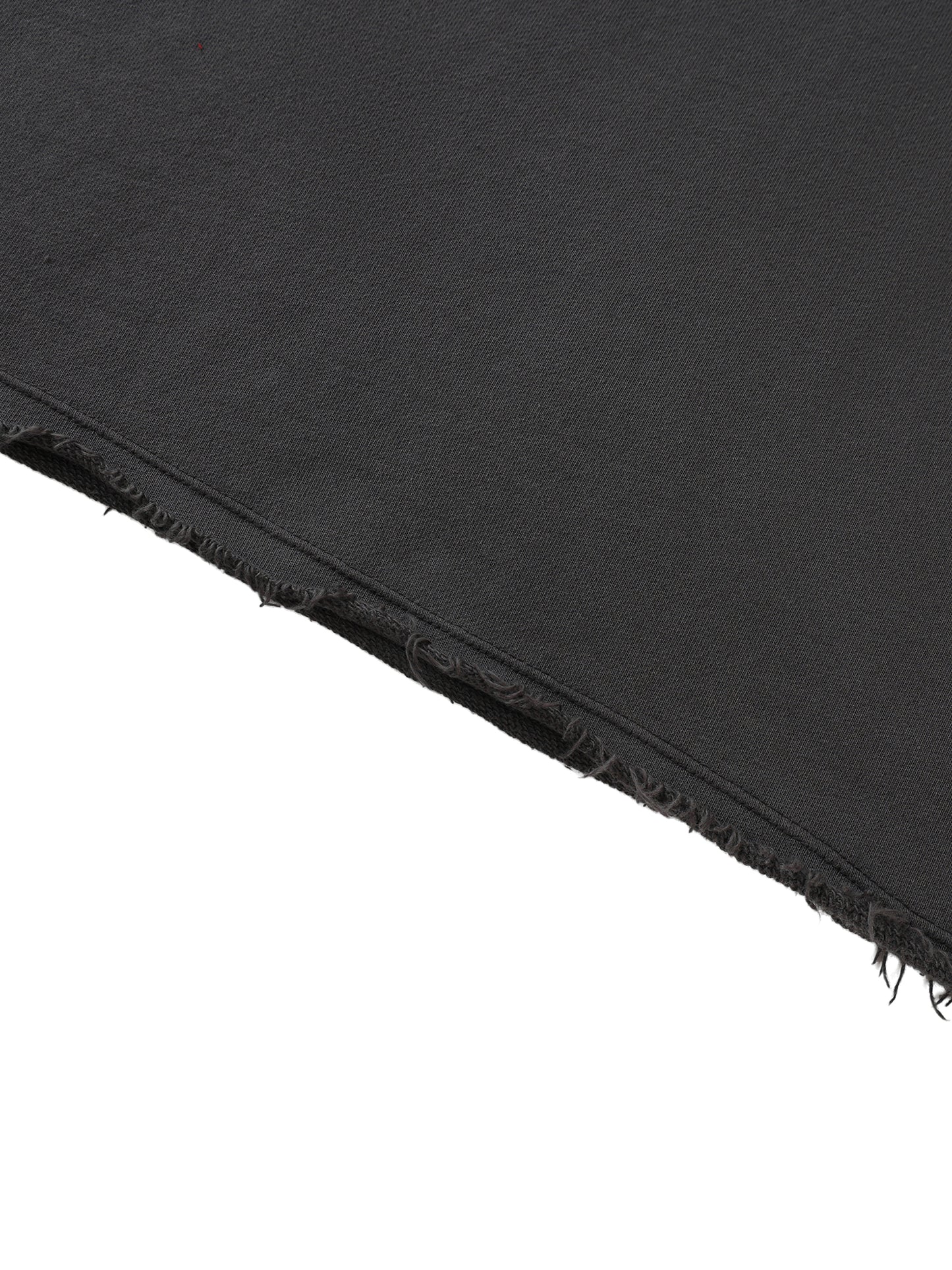 washed rolled hem half sleeve t-shirt