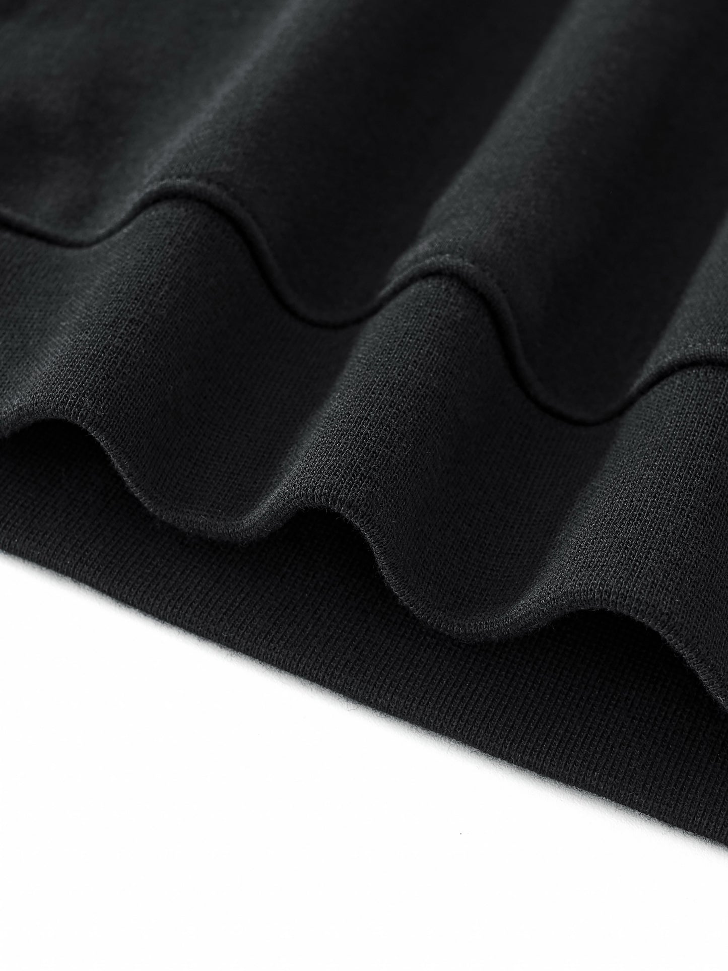 big hood half-zip fleece hoodie