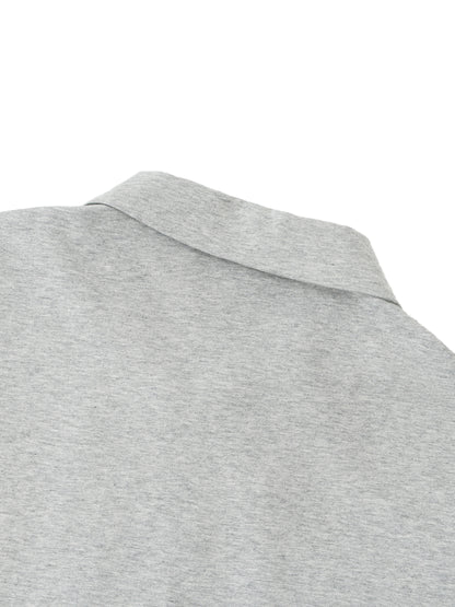 Half-Zip Cotton Polo Shirt