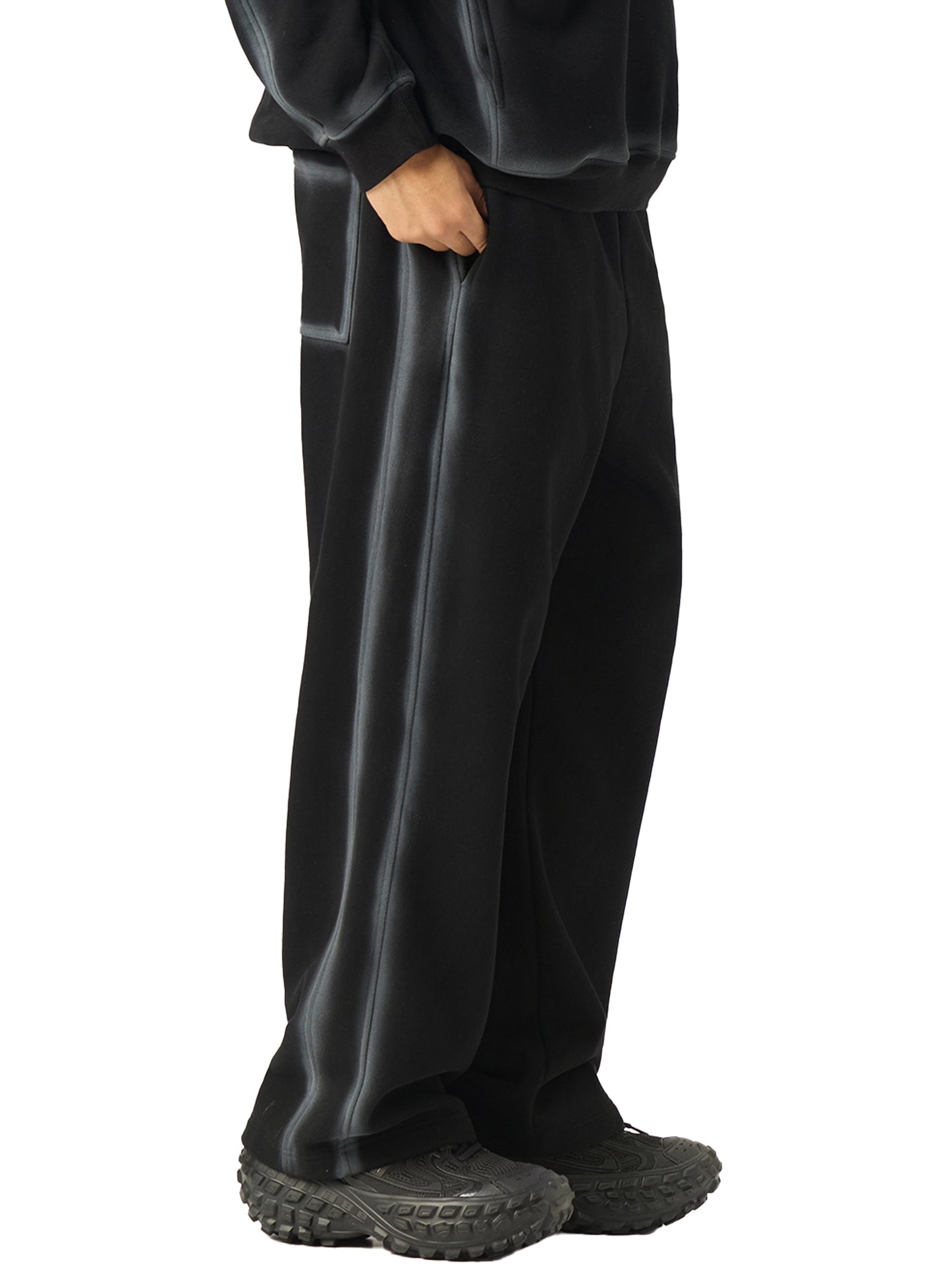 sunfaded edge fleece joggers